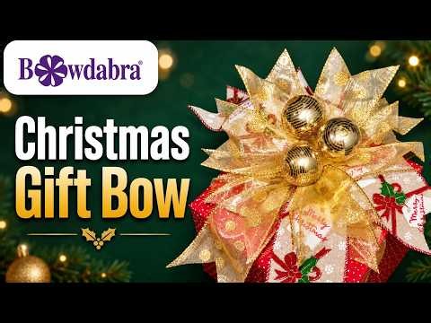 Make a Beautiful Bow From Ribbon Scraps