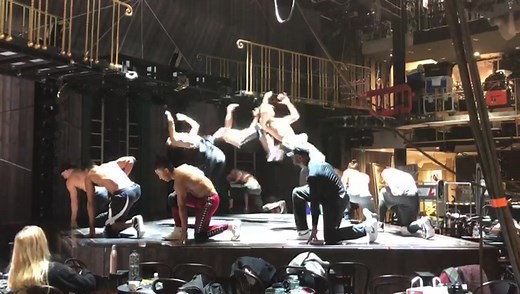 magic mike live BTS rehearsals #magicmikelive #magicmikelondon #channingtatum #magic #pony #bts