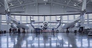 24K views · 826 reactions | SpaceShipTwo Unity is mated to our mothership, VMS Eve, as preparations continue for the opening of our flight test window this week. Thanks to Space Wrench, Tramain Coleman, for explaining the process. | Virgin Galactic | Facebook