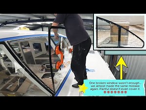 WILL THIS GO SMOOTHLY? INSTALLING THE SALOON WINDOWS (Ep39) ~ Building Marram !