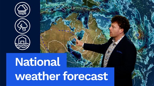 National Weather Forecast: A damp end to summer for much of Australia. Video current: 1:30 pm AEDT Friday 27 February 2026. For the latest forecasts and warnings go to our website www.bom.gov.au or the BOM Weather app. | Bureau of Meteorology