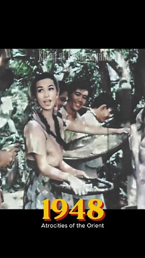 1948: Movie Clip from the movie "Beast of the East" (re-release in 1959 as "Atrocities of the Orient" in America) | Kulay at Kasaysayan