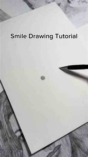 Smile Drawing Tutorial #art #emmamyers #wednesday #drawing | draw