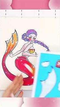 KPOP DEMON HUNTER - RUMI HUNTRIX Became A Mermaid - Sticker Book DIY