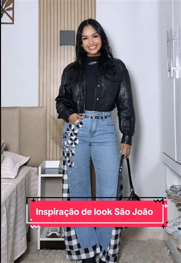 Tem tutorial da calça aqui no perfil 💖 Gostaram do look? Encontre a bota e looks incríveis no @Mercado Livre ID: X6U4Y3-JMC5 #AeC317 #MercadoLivre #MeusFavsDoMercadoLivre #MercadoLivreFashion #lookjunino