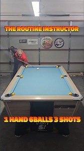 Insane One Handed 6 Ball Pool Challenge