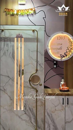 Luxury Entrance Foyer Design Ideas ✨ Modern Main Door & Name Plate Design