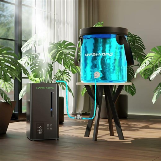 Automatic refilling in action💧The 15L Auto Refill Kit keeps the Humidifier topped up automatically.