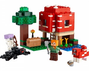 LEGO 21179-1 The Mushroom House (Minecraft 2022)