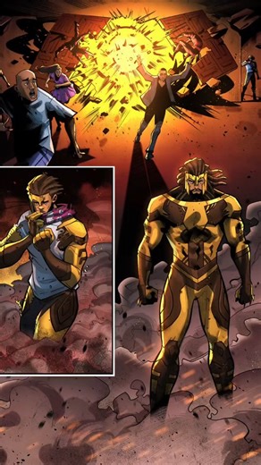 MAAHES is back and still waging war against The Alpha Organization. Issue #2 of The King's Domain is coming soon. Follow the Kickstarter Campaign Today. Link in the bio https://www.kickstarter.com/projects/sixfifteencomics/the-kings-domain-1-2 | Six Fifteen Comics