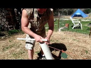 Spring pole PVC trap with the Driveway Primitive