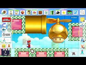 Super Mario Maker 2 - All Power Ups | Course Maker Experiment!