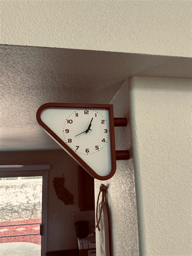 1970s Seiko Inspired Double Sided Station Clock | Retro Mid Century 3D Print Decor - Etsy