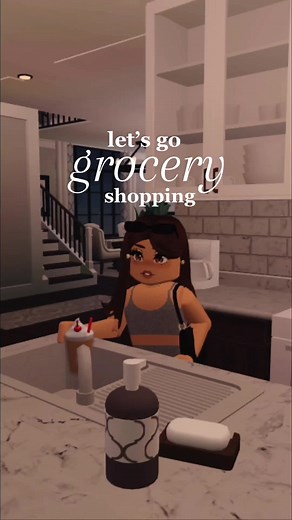 Bloxburg Grocery Shopping Adventure | Roblox Roleplay