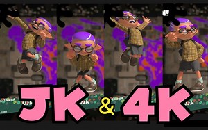 [Splatoon3/Pyon]苦练针管的皮勇桑终于重新拿起了4K——