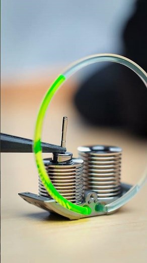HYT S1 Titanium DLC Green - The Most Delicate Assembly in Watchmaking.