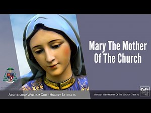 Mary The Mother Of The Church - Homily by Archbishop William Goh (01 June 2020)