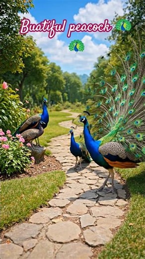 Beautiful Peacocks 🦚 | Stunning Nature Video ⭐