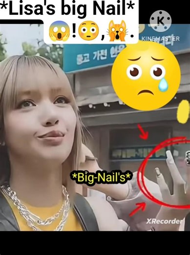 Black pink's big nail 🆚 rosie, nails! normally???..💅👀#shorts#short#short's#fypシ゚viral#trending#trend