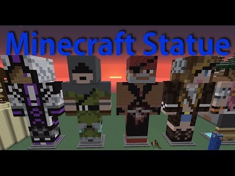 Minecraft Skin Statue Tutorial