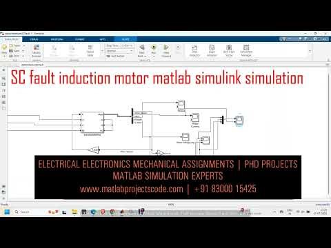 🔧 Induction Motor Inter Turn Short Circuit Fault Detection | MATLAB Simulation