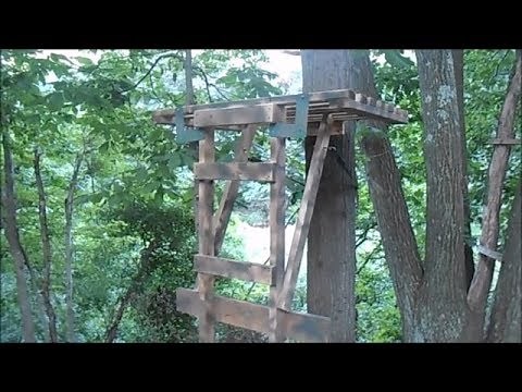 HOW TO MAKE A CHEAP PROPER HUNTING STAND! (IN DEPTH)