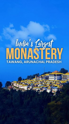 2.5K views · 1.2K reactions | Discover Tawang Monastery, India’s...