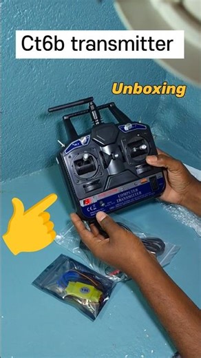 Unboxing ct6b transmitter received //Ct6b transmitter keise set kare #buldozer for ct6b transmitter