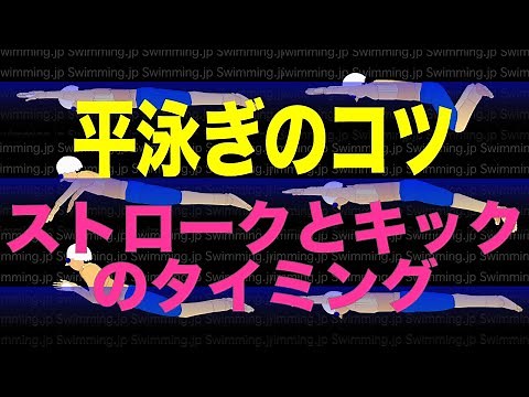 Tips for breaststroke (timing of stroke and kick)