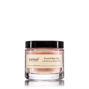 French Rose Clay Mask with Natural Kaolin Clay | evanhealy