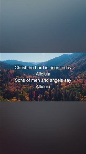 Christ The Lord Is Risen Today