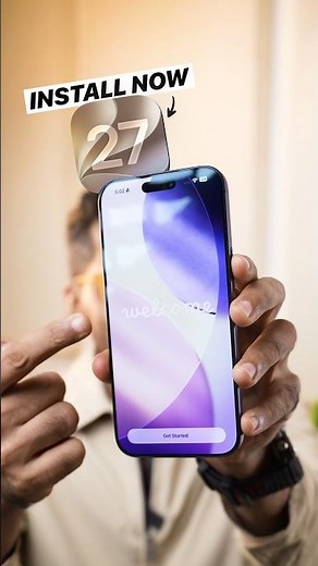 Get iOS 27 now 🔥