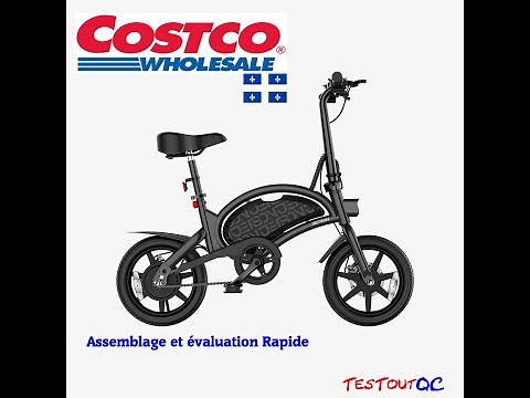 Vélo électrique Jetson Bolt Pro de Chez Costco au Québec. Assemblage et Test Rapide