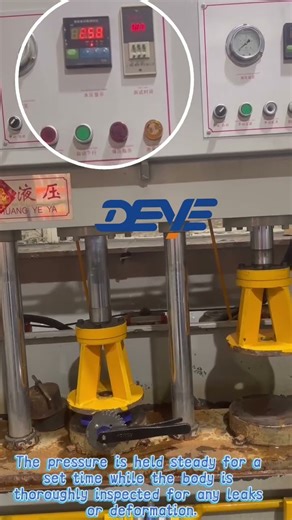 Pressure Test for 2.5 " valve body#valve #testing #engineering #qualitycontrol #manufacturing