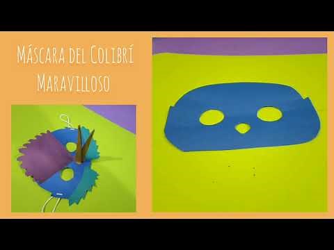 Máscara de el Colibrí Maravilloso/ Arte