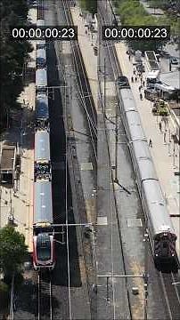 Electric Train vs. Diesel ⚡️