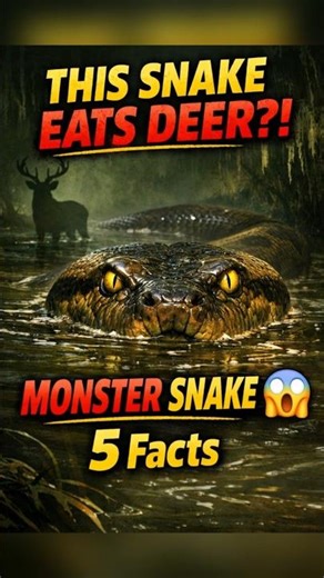 Anacondas Are Terrifyingly Powerful