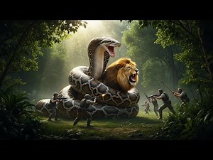 Lion Nearly Killed by Giant Python! Military Rushes In for a Dramatic Rescue”