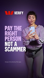 1.6K views · 80 reactions | Think that payee looks legit? Westpac Verify helps spot mismatched name and account details before you hit pay. Another layer of scam and fraud defence from Westpac. | Westpac | Facebook