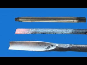 How to Make A Strong Chisel from Axle Steel | Complete Forging Process