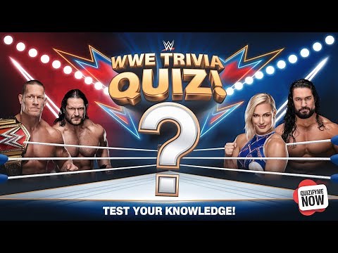 "WWE Trivia Quiz: Wrestling Trivia Game with Questions and Answers"