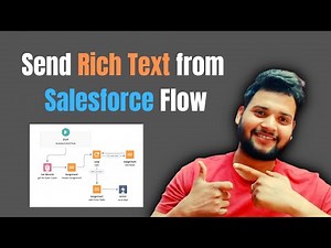Send Rich Text Emails from Your Flow Using a Send Email Action - Spring 21 Salesforce Flow