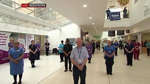 981K views · 26K reactions | The UK has held a minute's silence to commemorate the key workers who have died with coronavirus. https://bbc.in/3f832hA | BBC News | Facebook