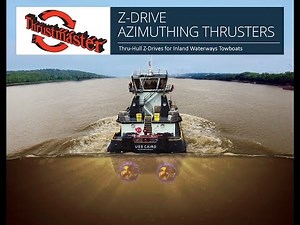 Inland Waterway Towboat Z-Drive Azimuthing Thrusters - Thrustmaster of Texas, Inc.