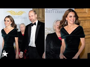 Kate Middleton & Prince William's RARE PDA At 1st Red Carpet In 2 Years