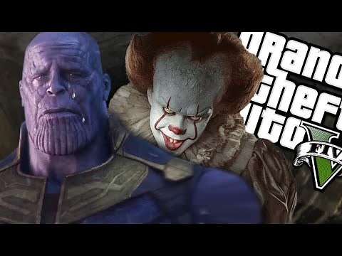 GTA 5: I Found PENNYWISE From IT at 3:00am In GTA 5 With Techno Gamerz 😱
