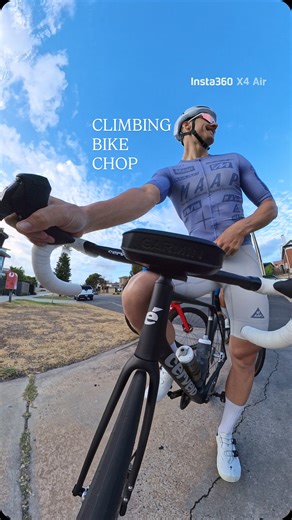 J O S H cycling on Instagram: "5.8 kg. UCI illegal. Built for climbs. So naturally, I took it to Adelaide’s fastest, flattest swap-off ride. 48 km/h average. Traffic lights. Roundabouts. Surrounded by full-aero race bikes. Turns out being a kilo under the UCI limit means absolutely nothing at 50 km/h. The bike held its own. My legs… less so. Wrong bike? Or just the wrong engine today. Captured using my @insta360 X4 Air #Project5R5 #CerveloR5 #RoadCycling #CyclingLife #CyclingContent #UCIIllegal