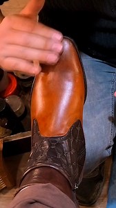 Satisfying old dirty shoe restoration and shoe shine #asmr #shorshine #satisfying | Peter Shoe Shine