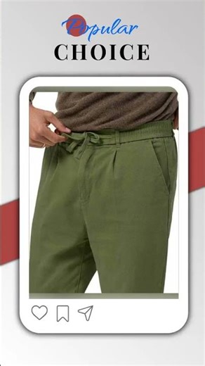 Professional Men Trousers – Mid Rise Drawstring
