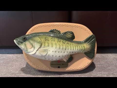 Very Rare Sensational Willy Big Mouth Billy Bass Singing Fish
